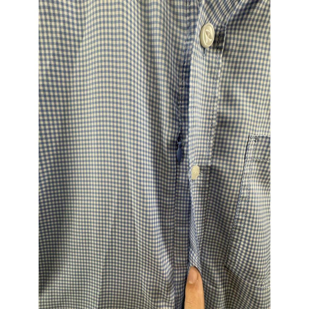 Mountain Khakis Mens Large Blue Plaid Lightweight UPF Short Sleeve Button Up - Picture 3 of 7